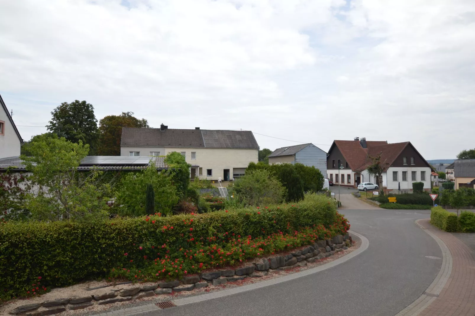 Ferienhaus Rühlen-Uitzicht zomer