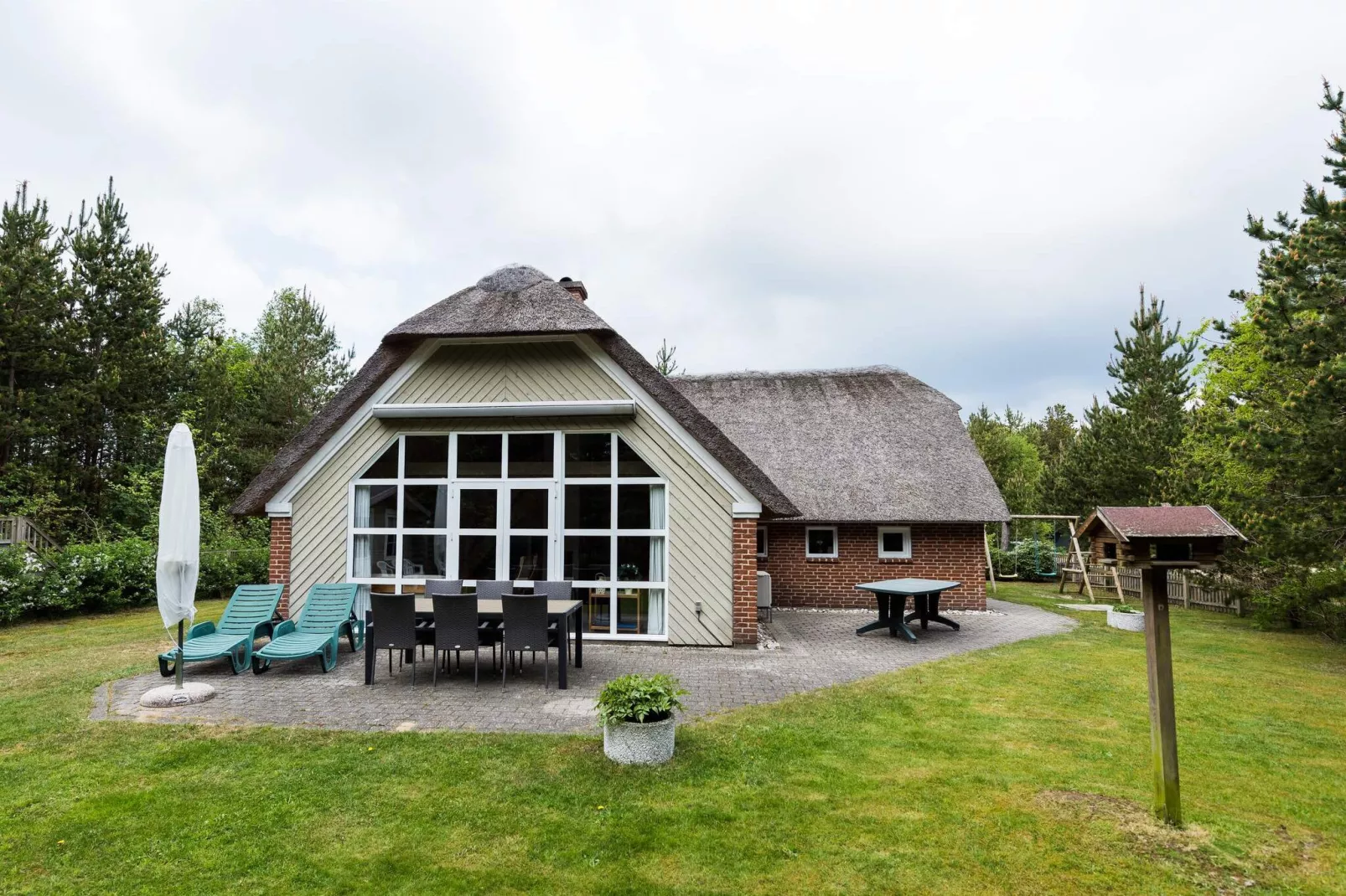 7 persoons vakantie huis op een vakantie park in Nørre Nebel