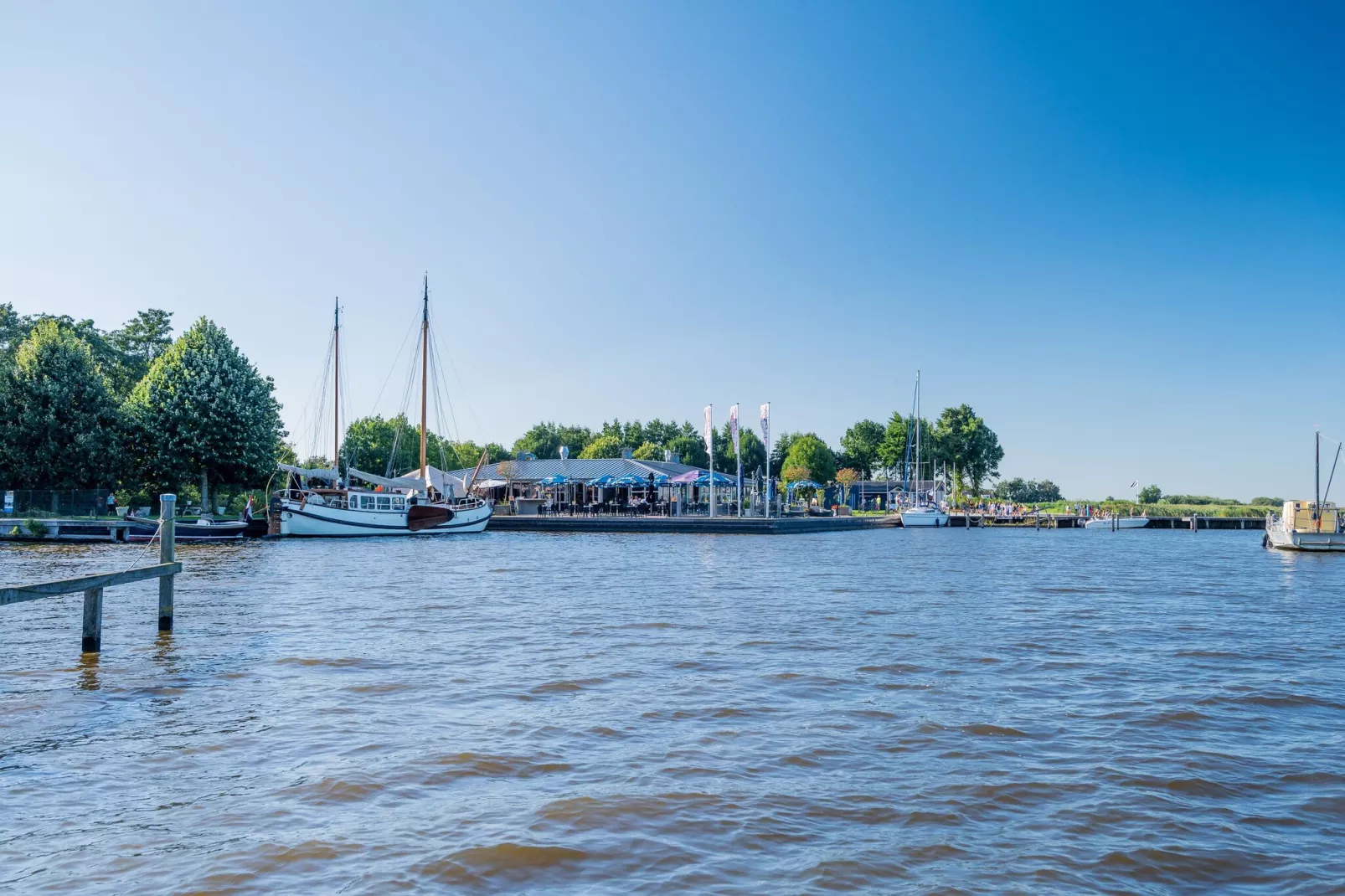 Watervilla Twa-Gebieden zomer 1km