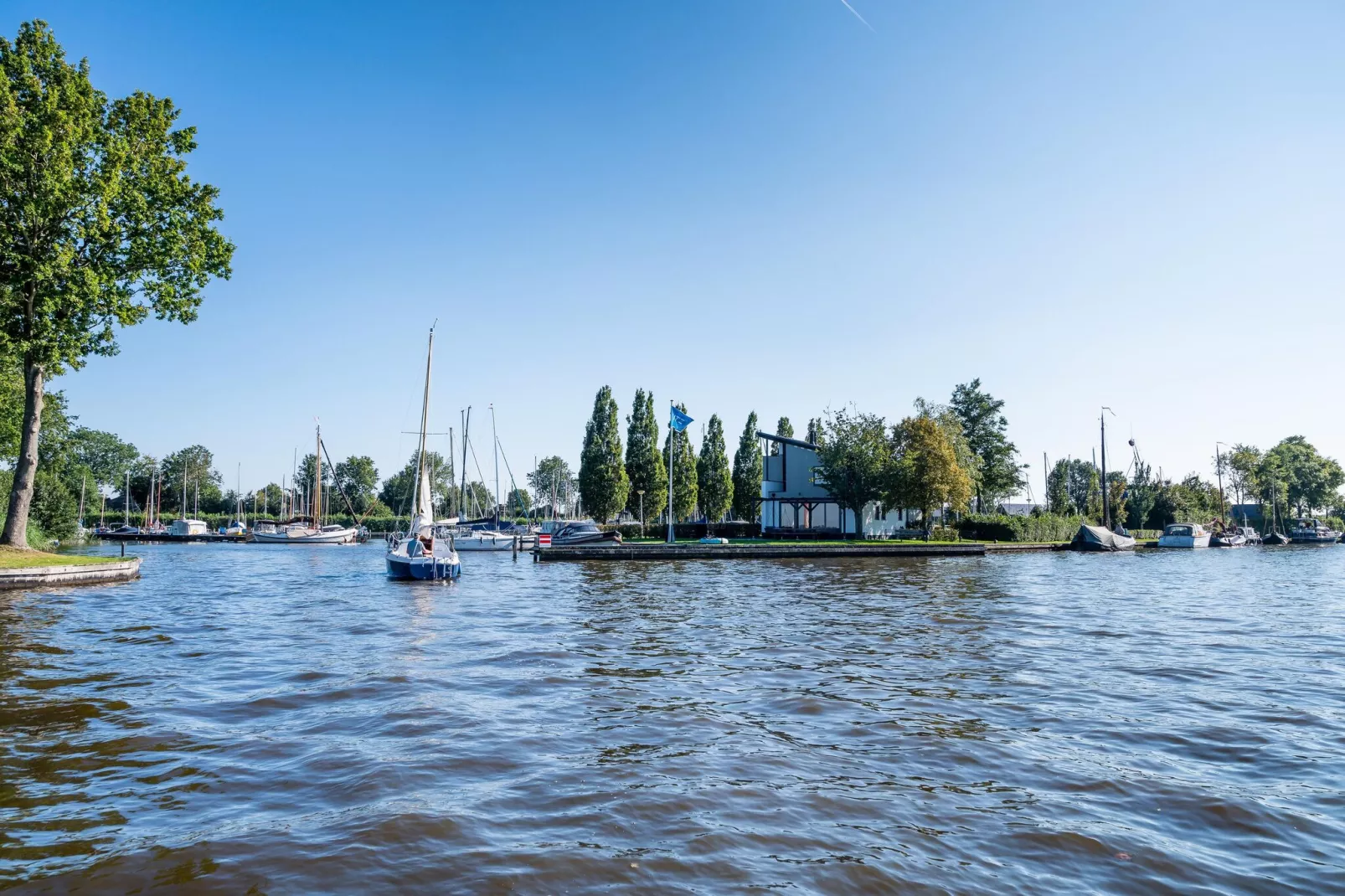 Watervilla Twa-Gebieden zomer 1km