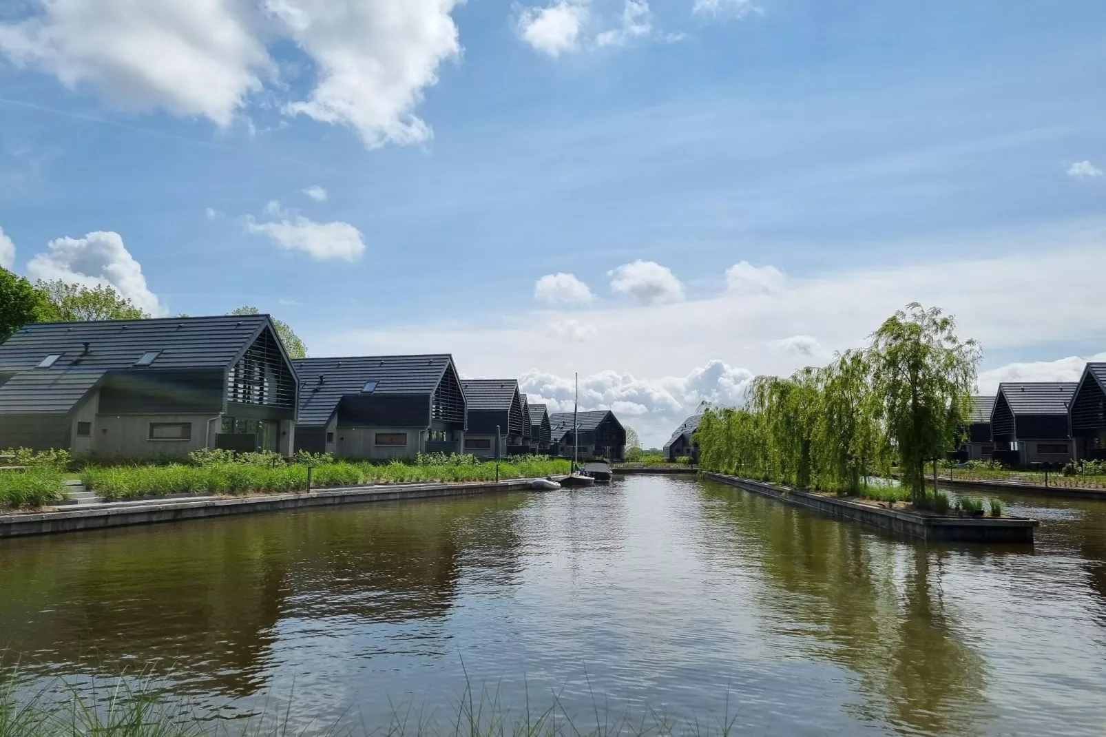 Watervilla Twa-Gebieden zomer 1km