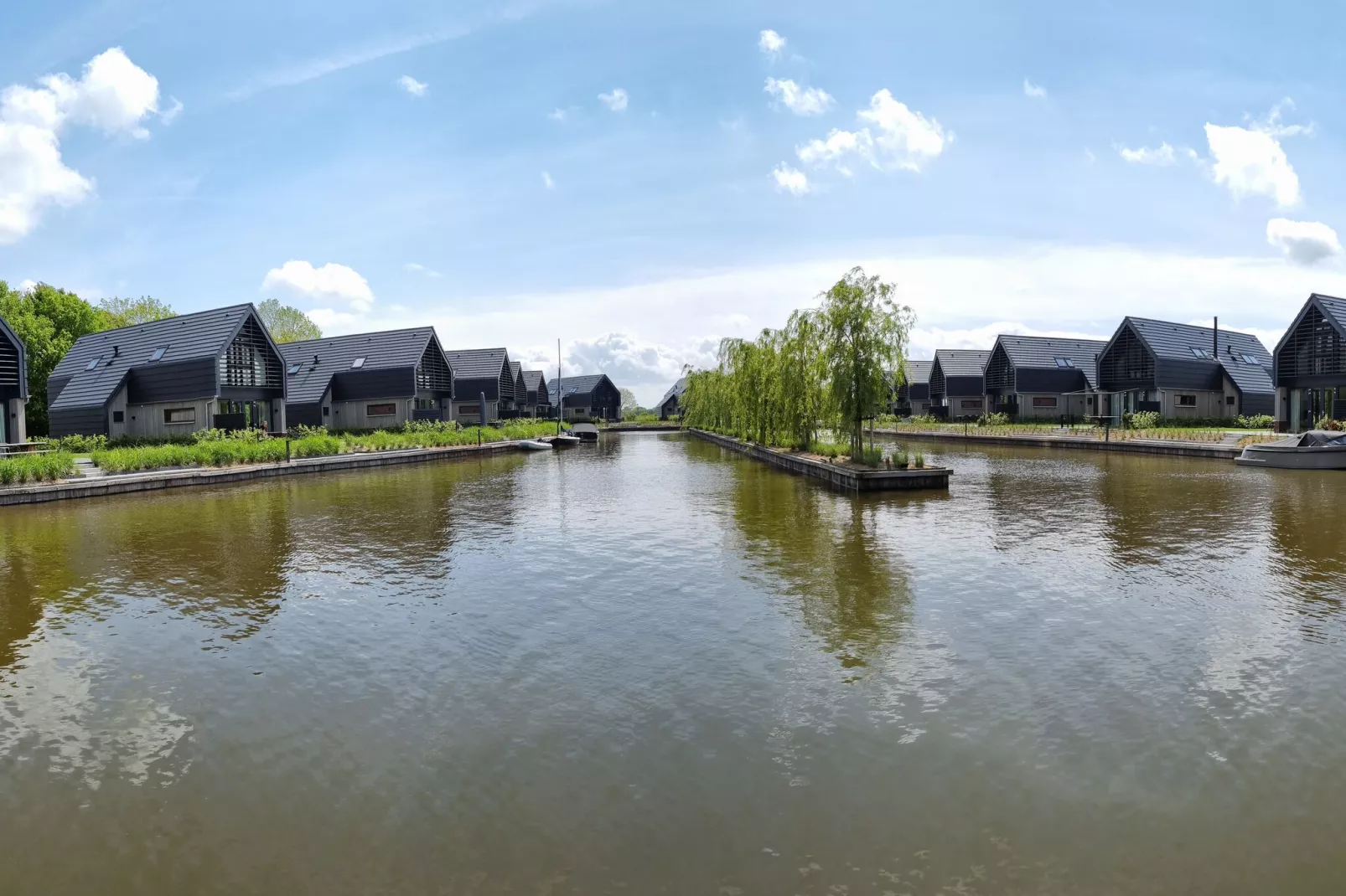 Watervilla Twa-Gebieden zomer 1km