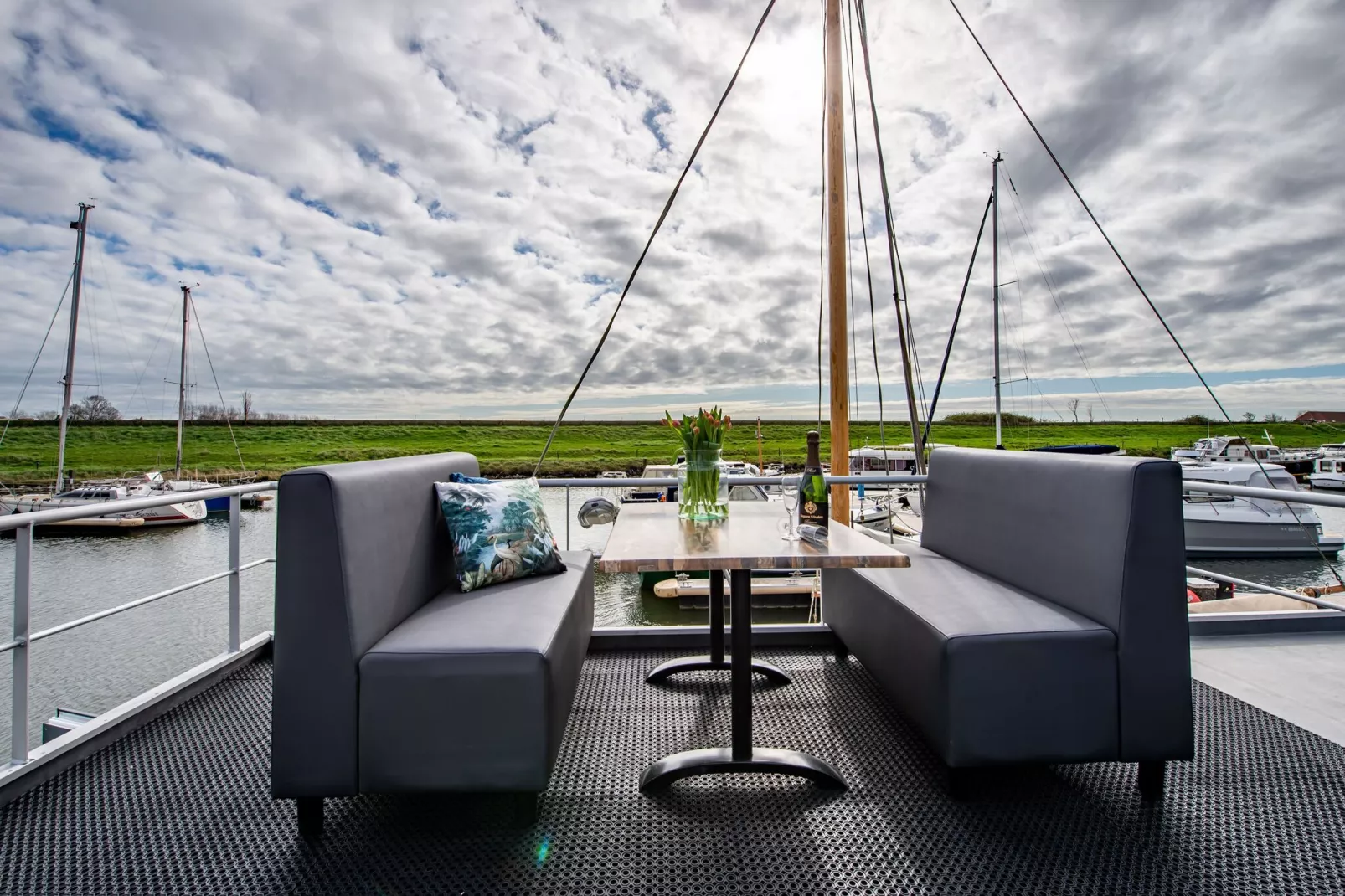 Waterlodge Blue Island-Terrasbalkon