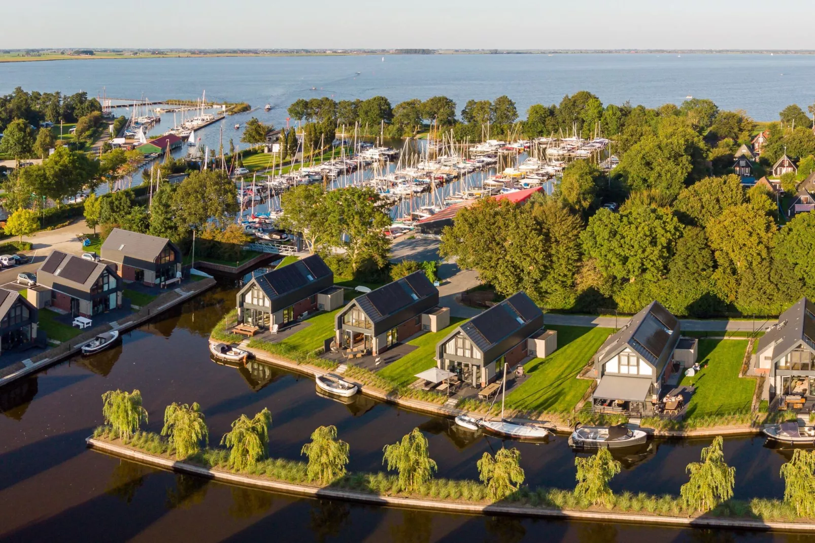 Watervilla Seis-Gebieden zomer 1km