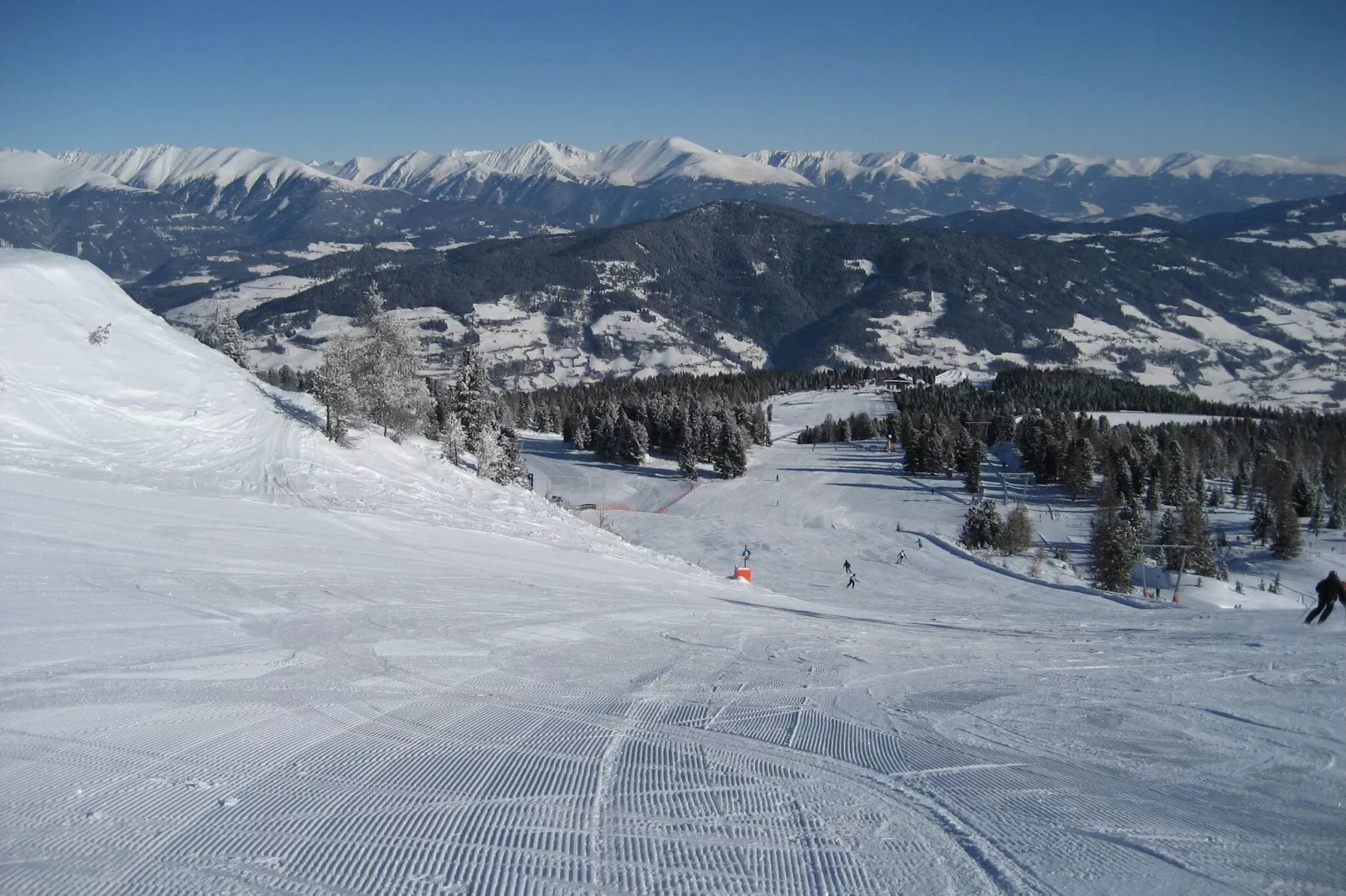 Chalet Sjenharieja-Gebied winter 1km