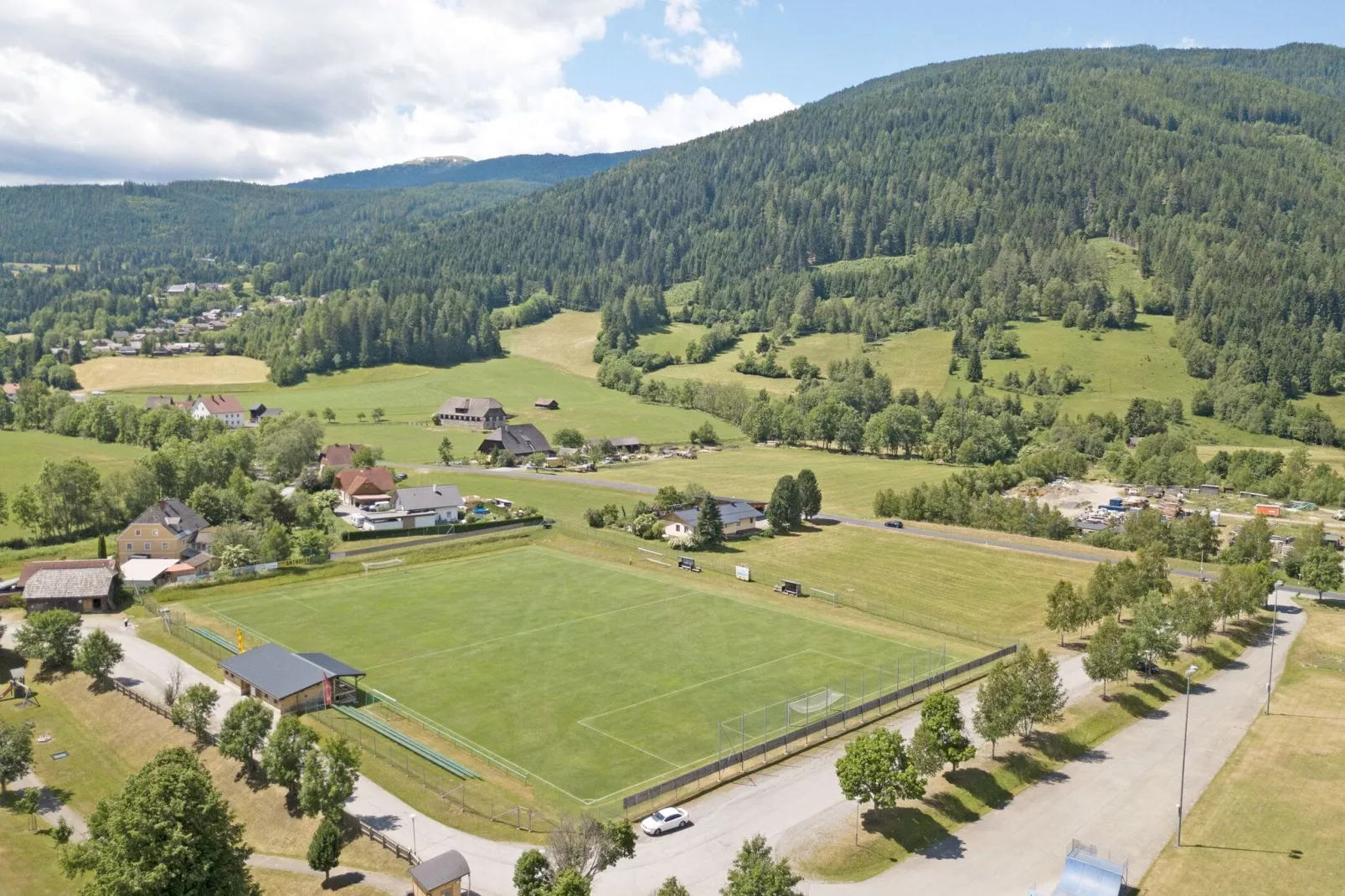 Chalet Sjenharieja-Uitzicht zomer