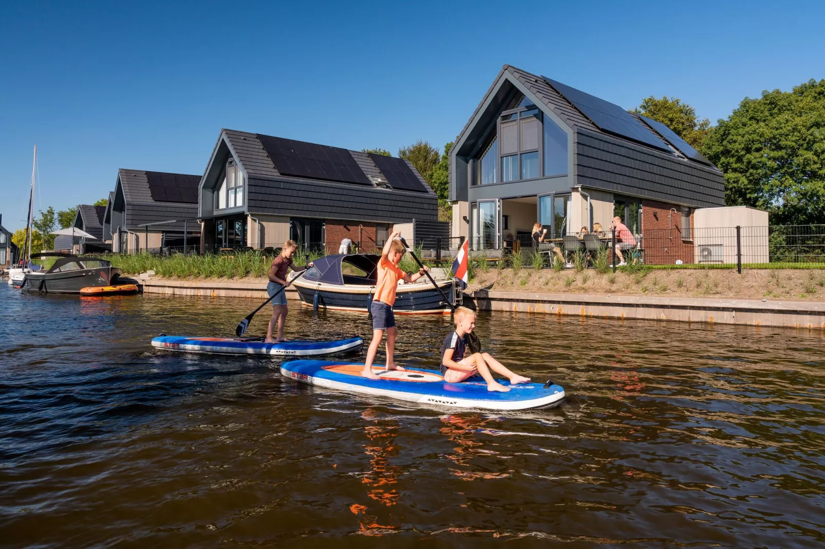 Watervilla Seis-Buitenkant zomer