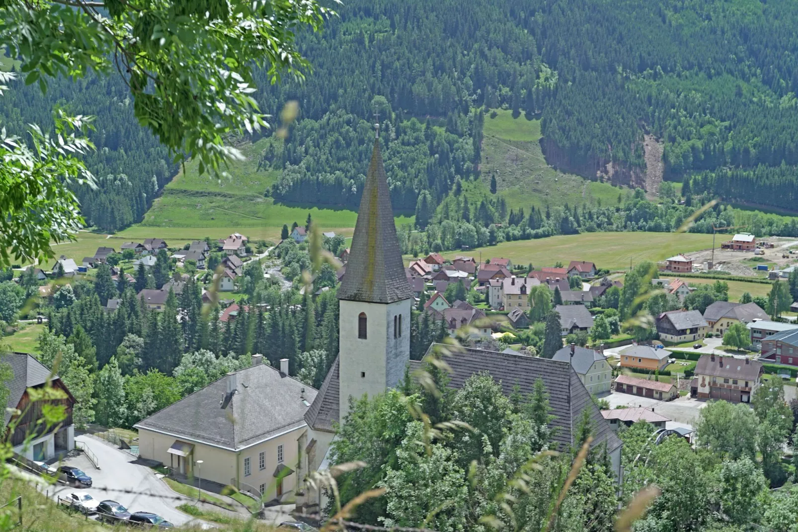 Chalet Sjenharieja-Uitzicht zomer