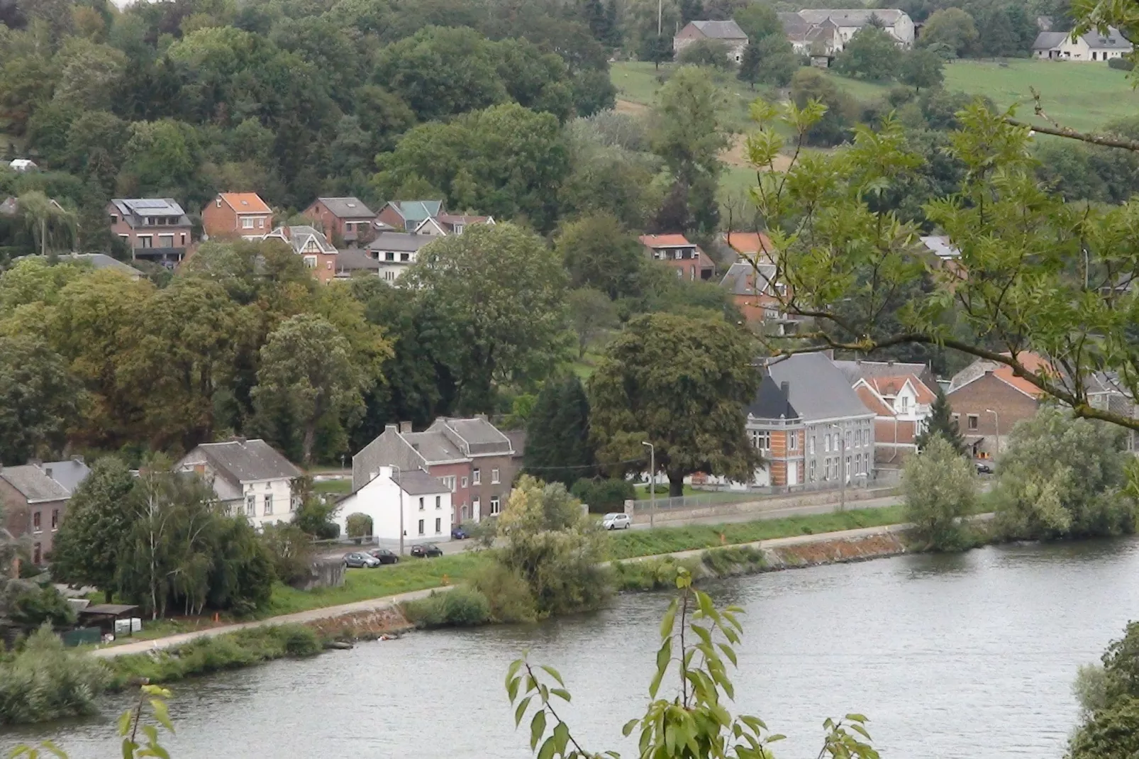 Villa Mosa-Gebieden zomer 1km