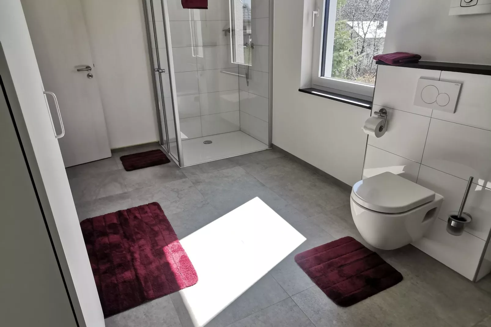 Fijn appartement in Bleialf bij het centrum-Badkamer