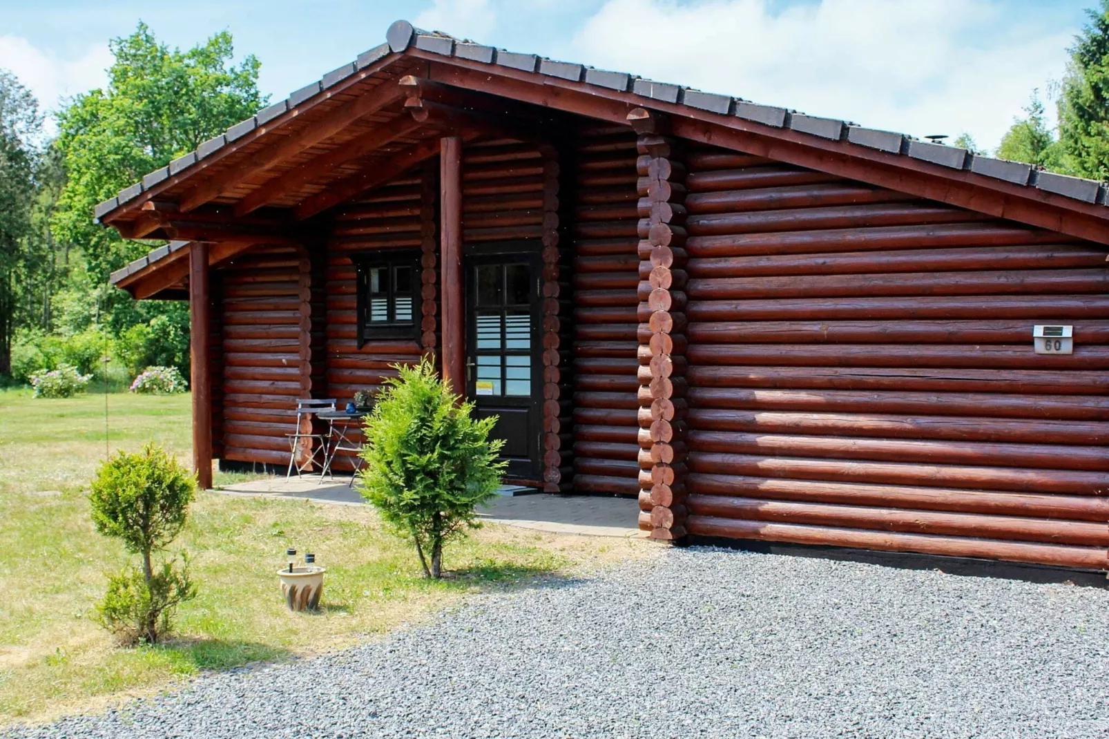 Mooi 5-sterren vakantiehuis in Fårvang met sauna-Buitenlucht