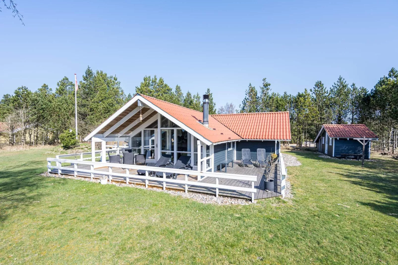 6 persoons vakantie huis in Nørre Nebel-Buitenlucht