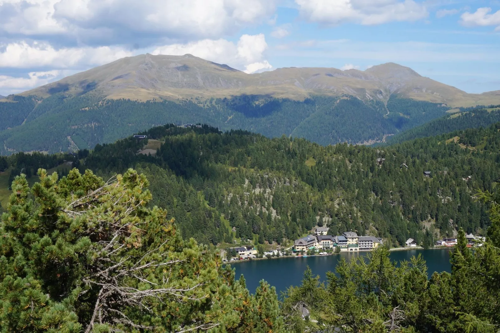 Chalet Bergliebe-Uitzicht zomer