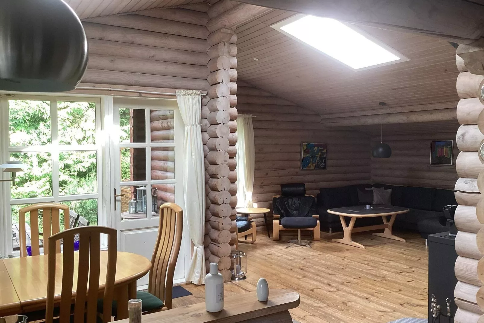 Mooi 5-sterren vakantiehuis in Fårvang met sauna-Binnen