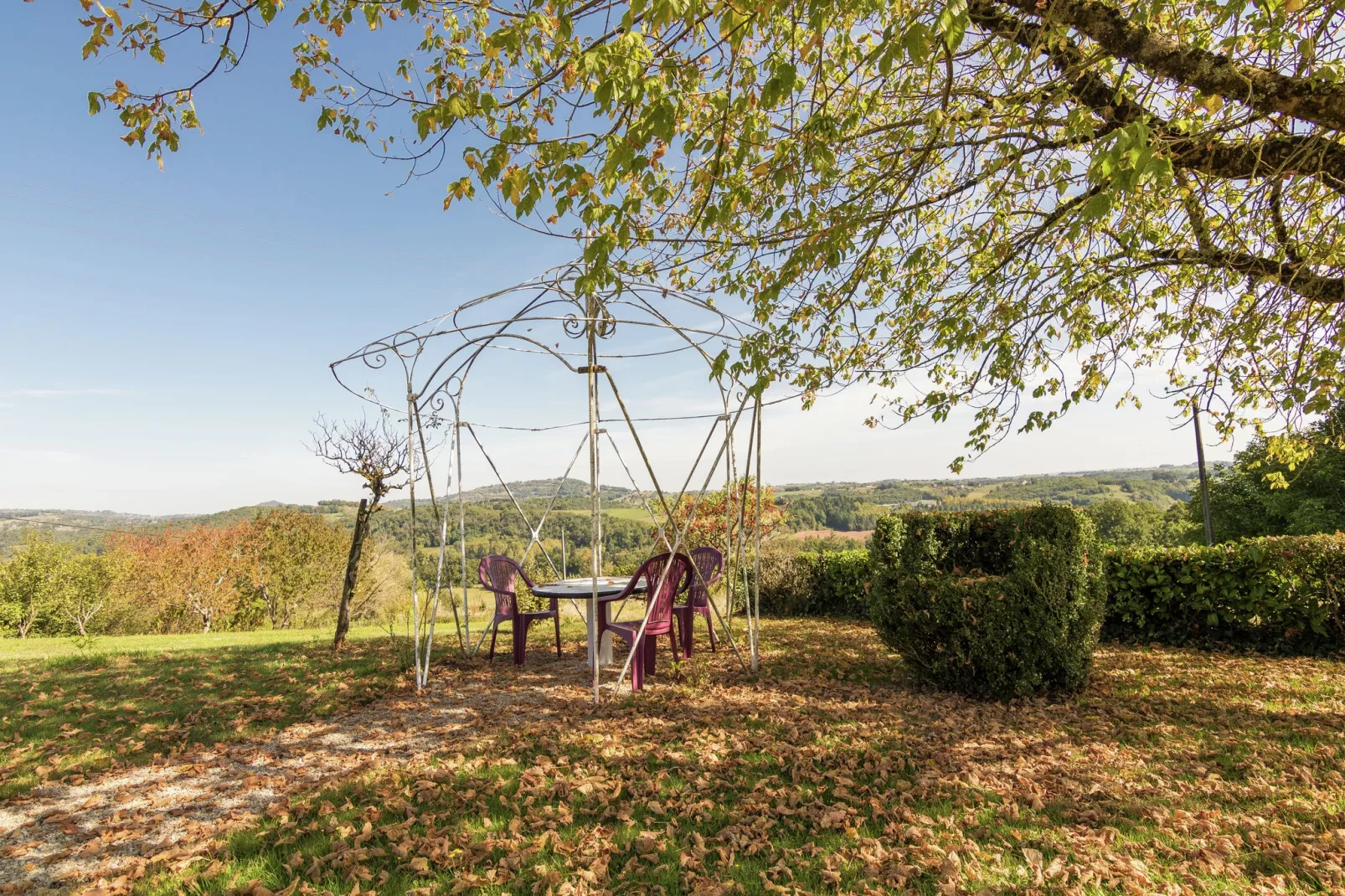 Le Rouvet près de Dordogne-Tuinen zomer