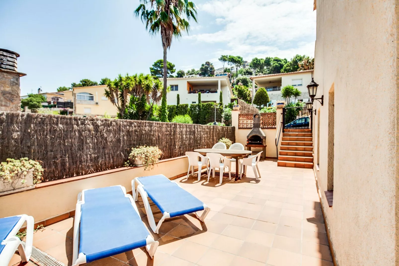 Gezellige vakantiewoning in Playa de Pals met privé zwembad-Terrasbalkon