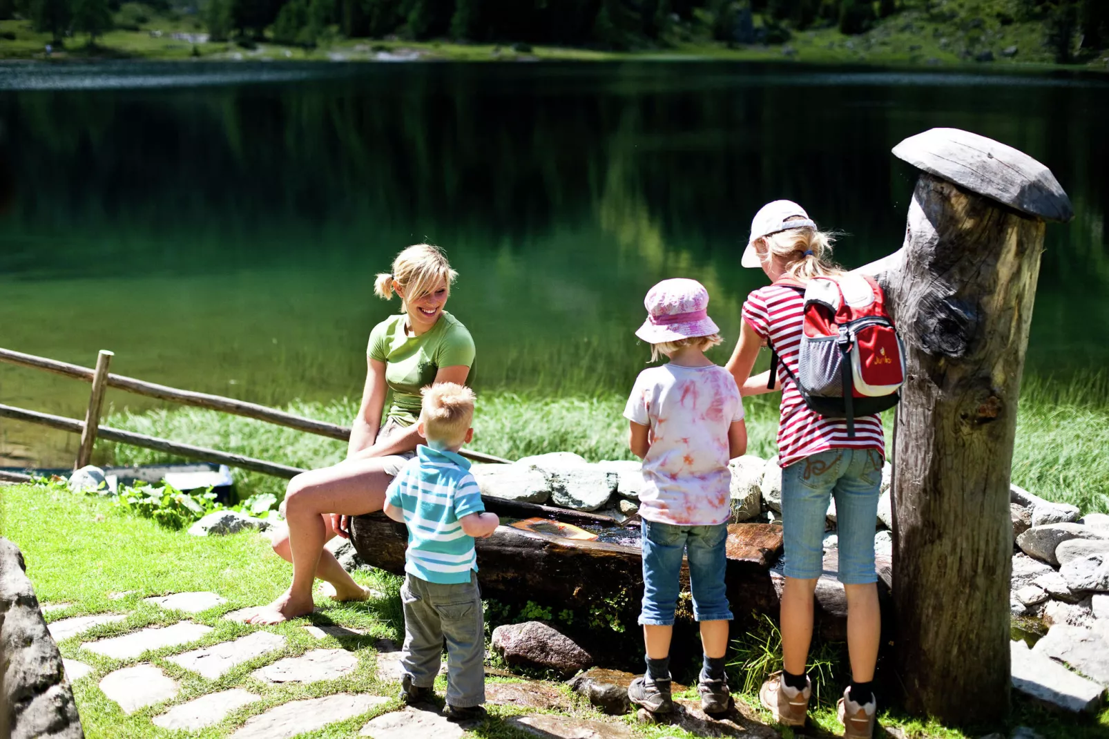 Chalet Almblick-Gebieden zomer 1km