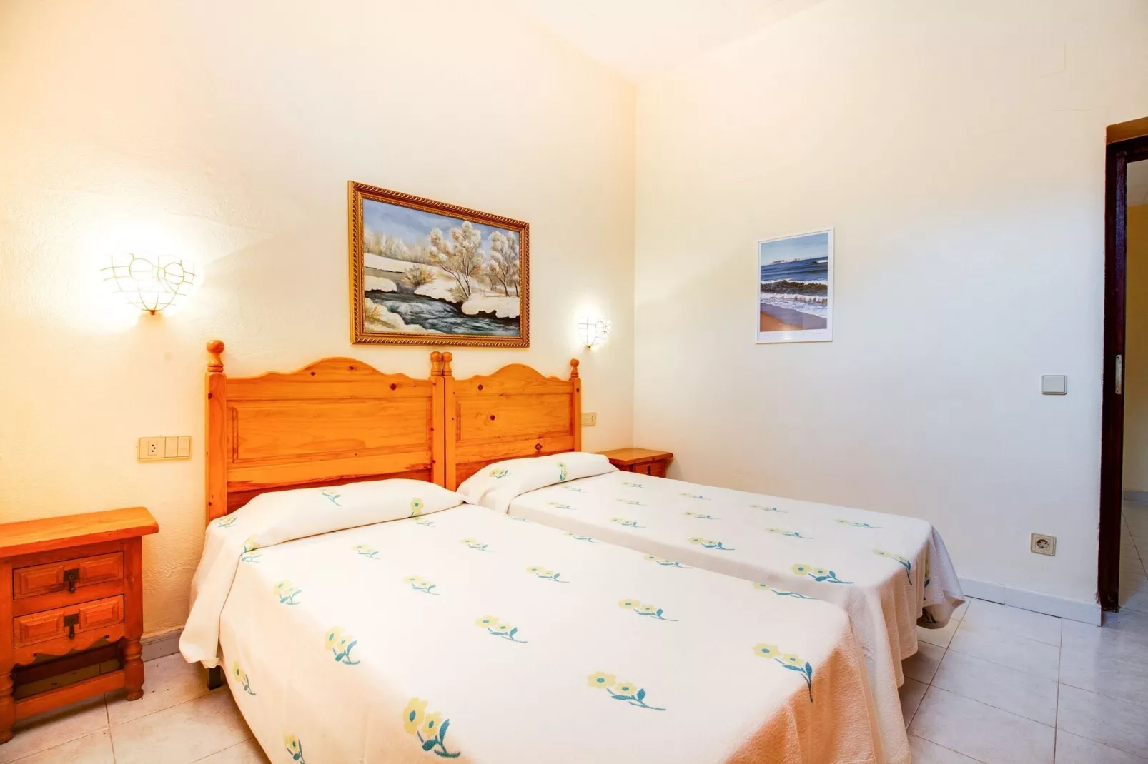 Gezellige vakantiewoning in Playa de Pals met privé zwembad-Slaapkamer