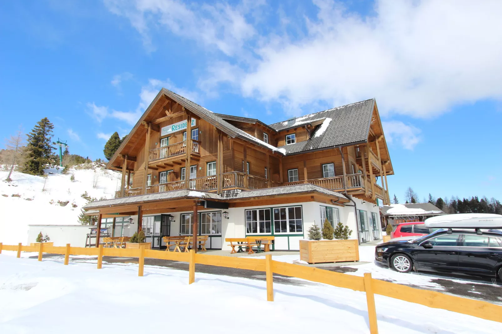 Alpenpark Turrach Chalets 1-Exterieur winter