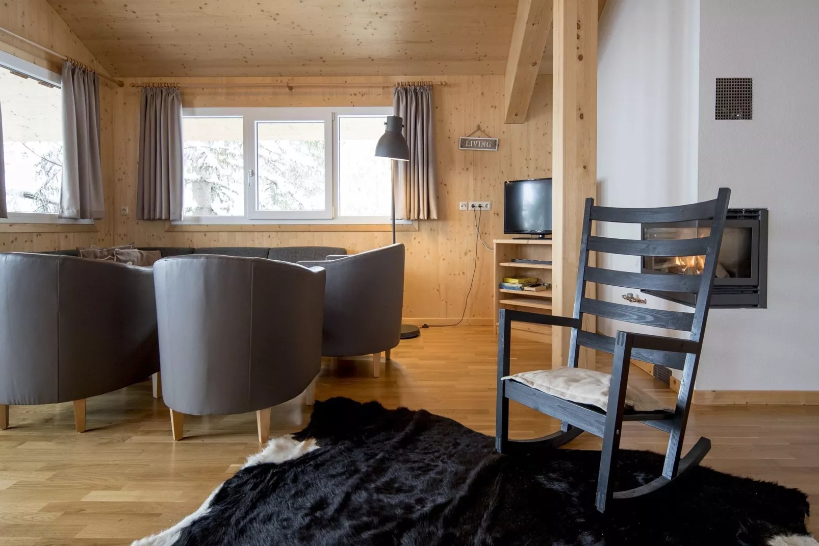 Alpenpark Turrach Chalets 1-Woonkamer