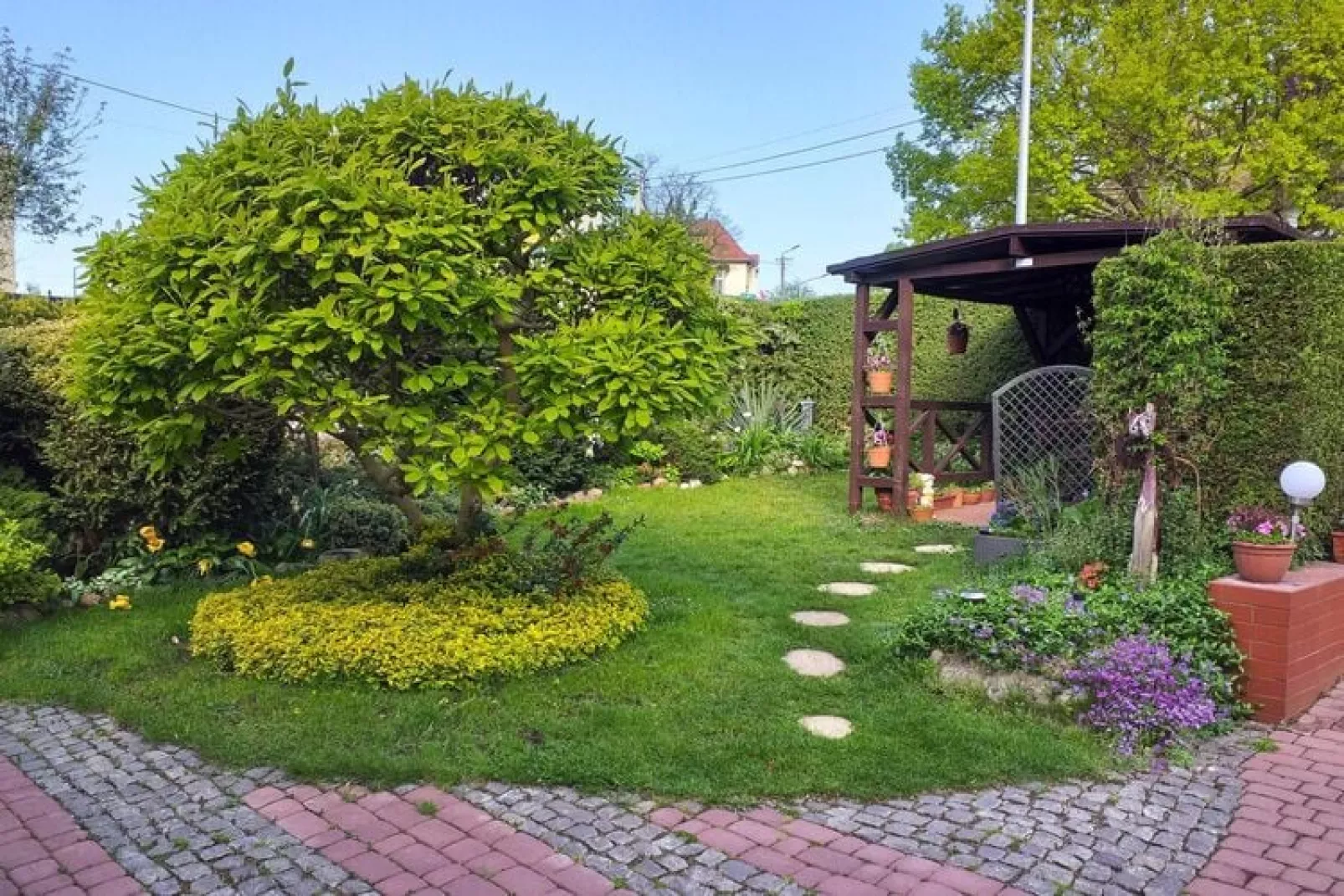 Apartment Miedzyzdroje-Tuinen zomer