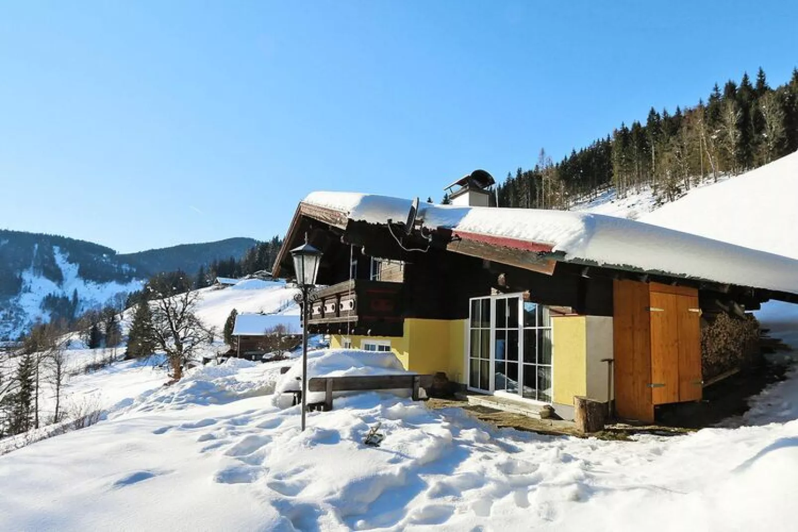 Ferienhaus Aigenberg-Exterieur winter