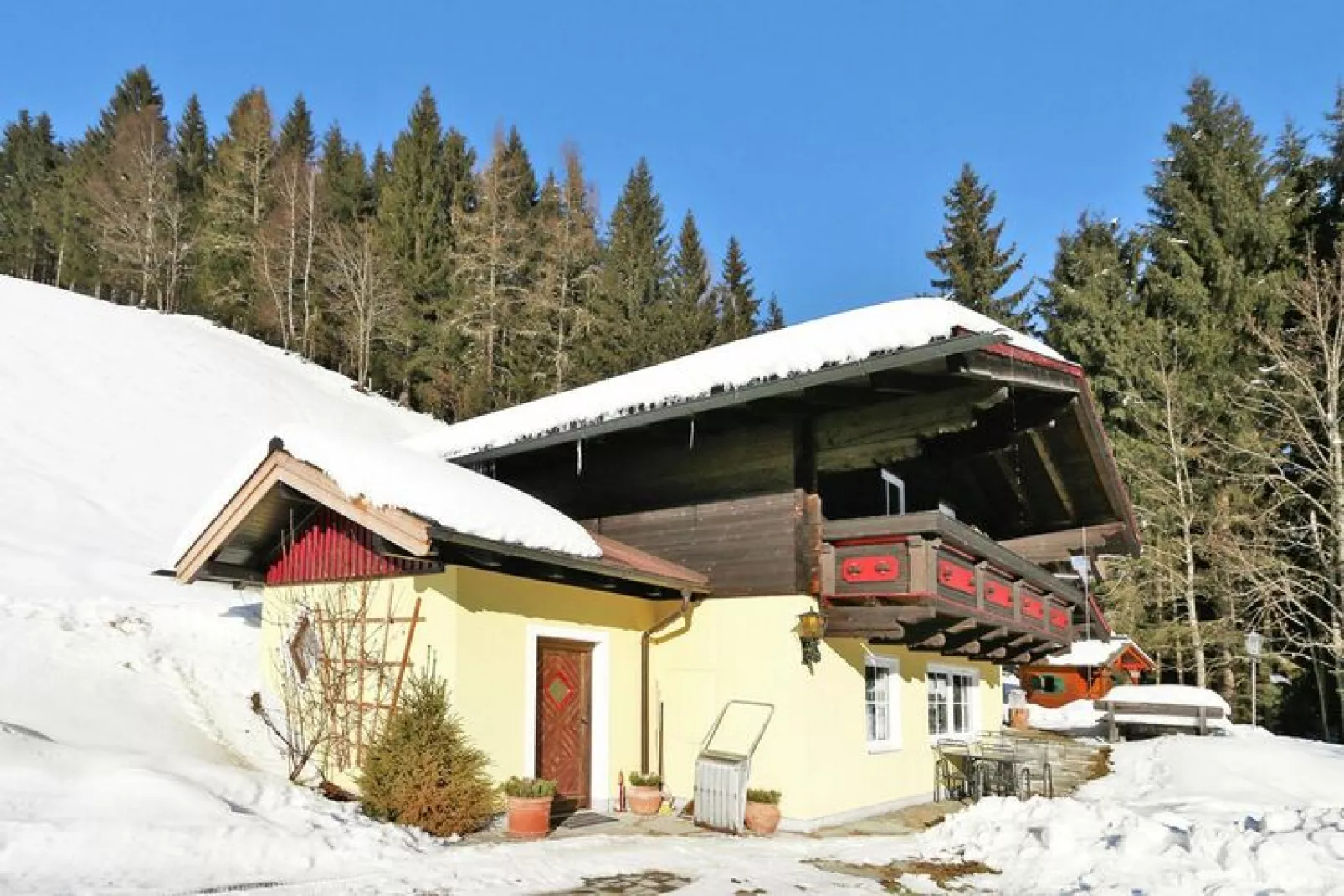 Ferienhaus Aigenberg-Exterieur winter