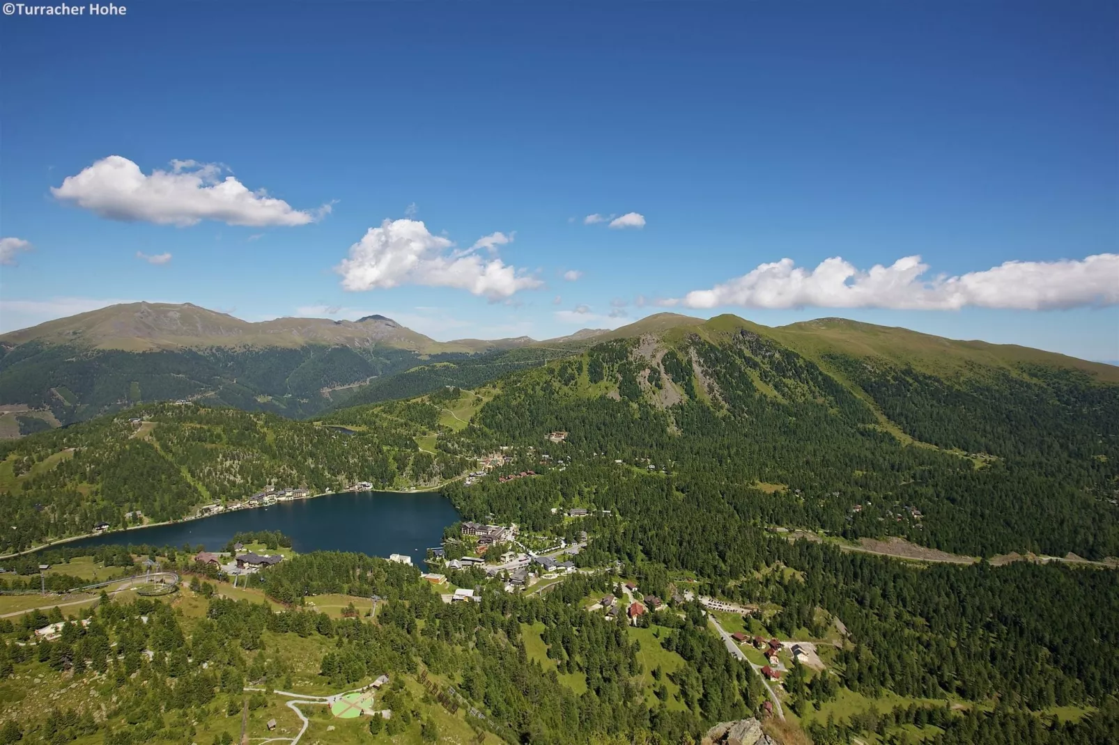 Alpenpark Turrach 6-Gebieden zomer 20km