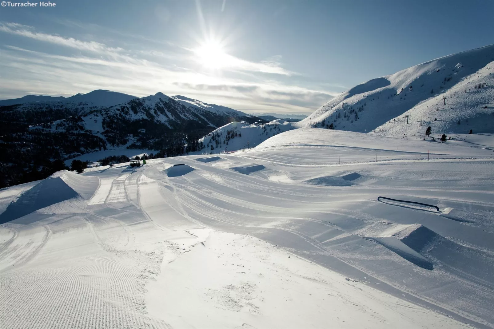 Alpenpark Turrach Chalets 1-Gebied winter 1km