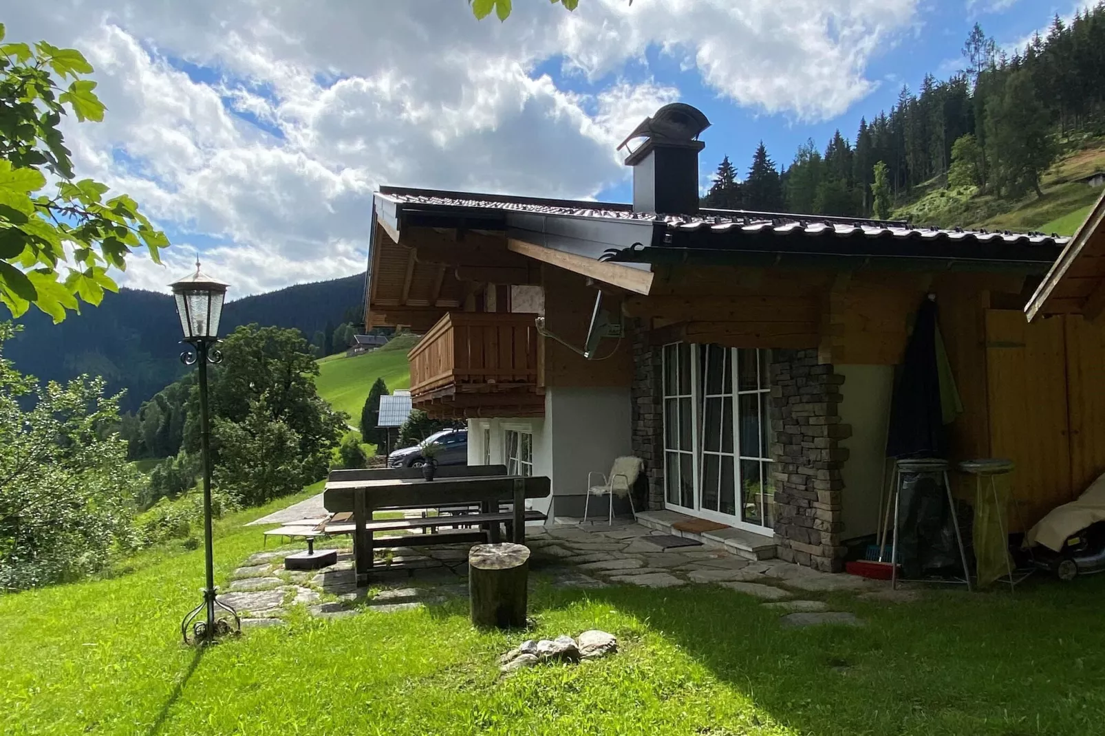 Ferienhaus Aigenberg-Buitenkant zomer