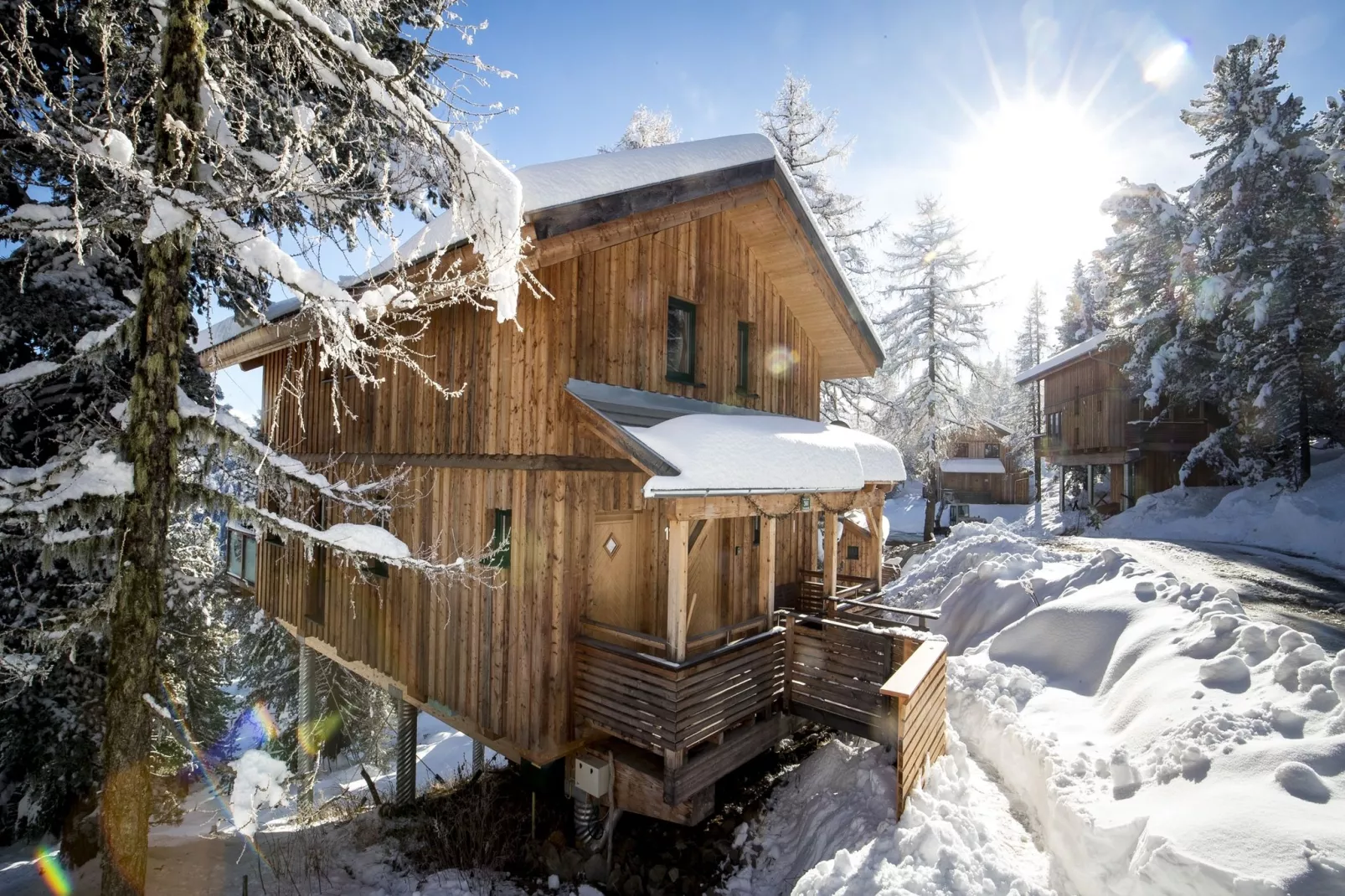 Alpenpark Turrach Chalets 2-Exterieur winter