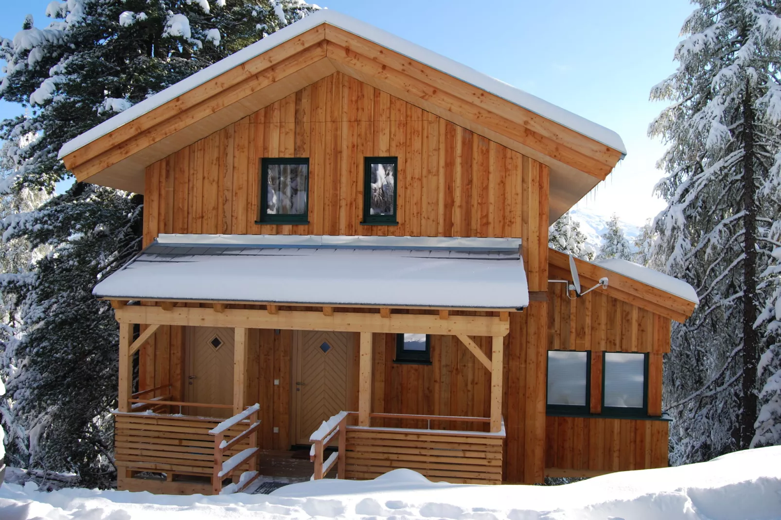 Alpenpark Turrach Chalets 2-Exterieur winter