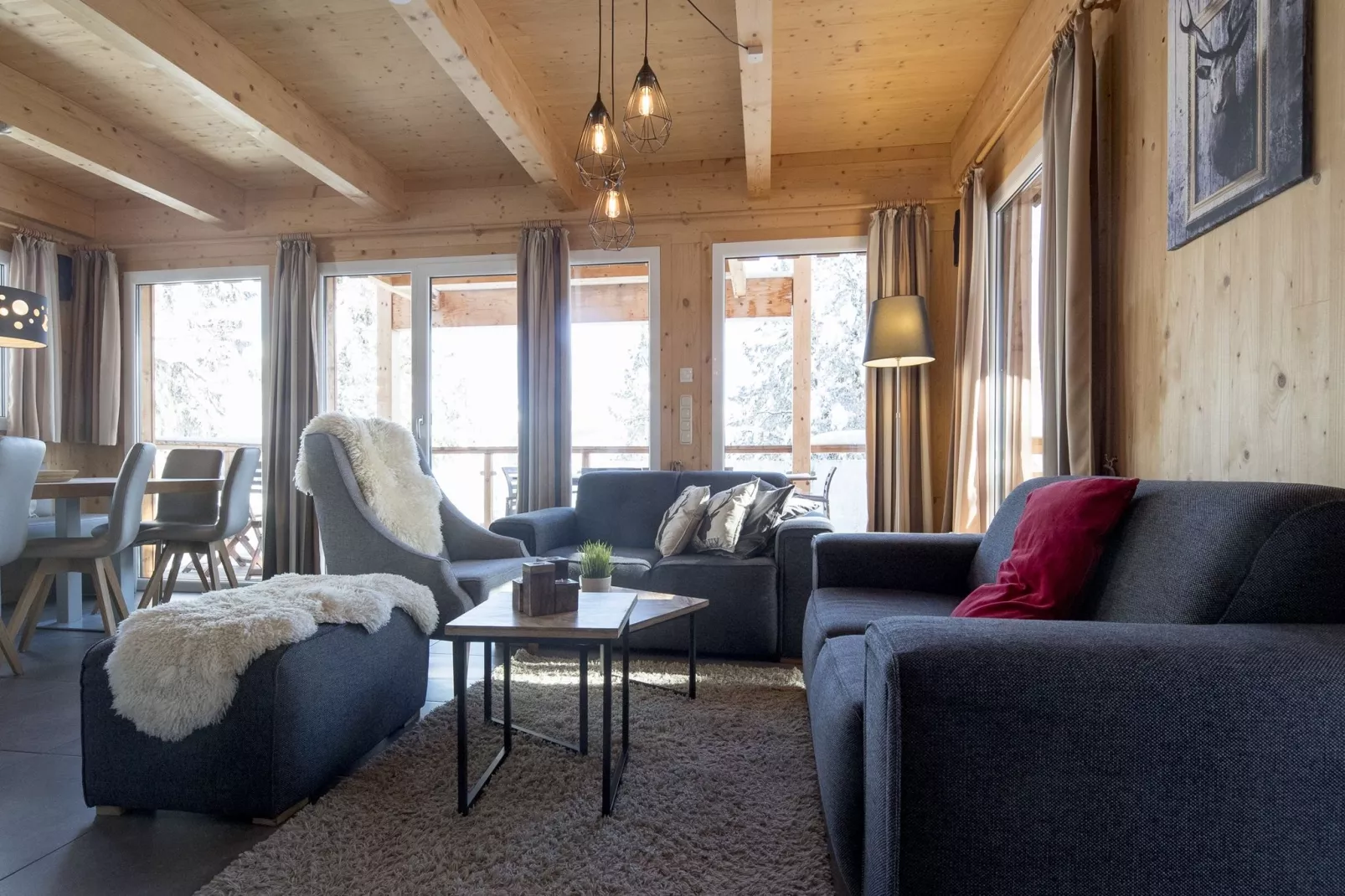 Alpenpark Turrach Chalets 2-Woonkamer