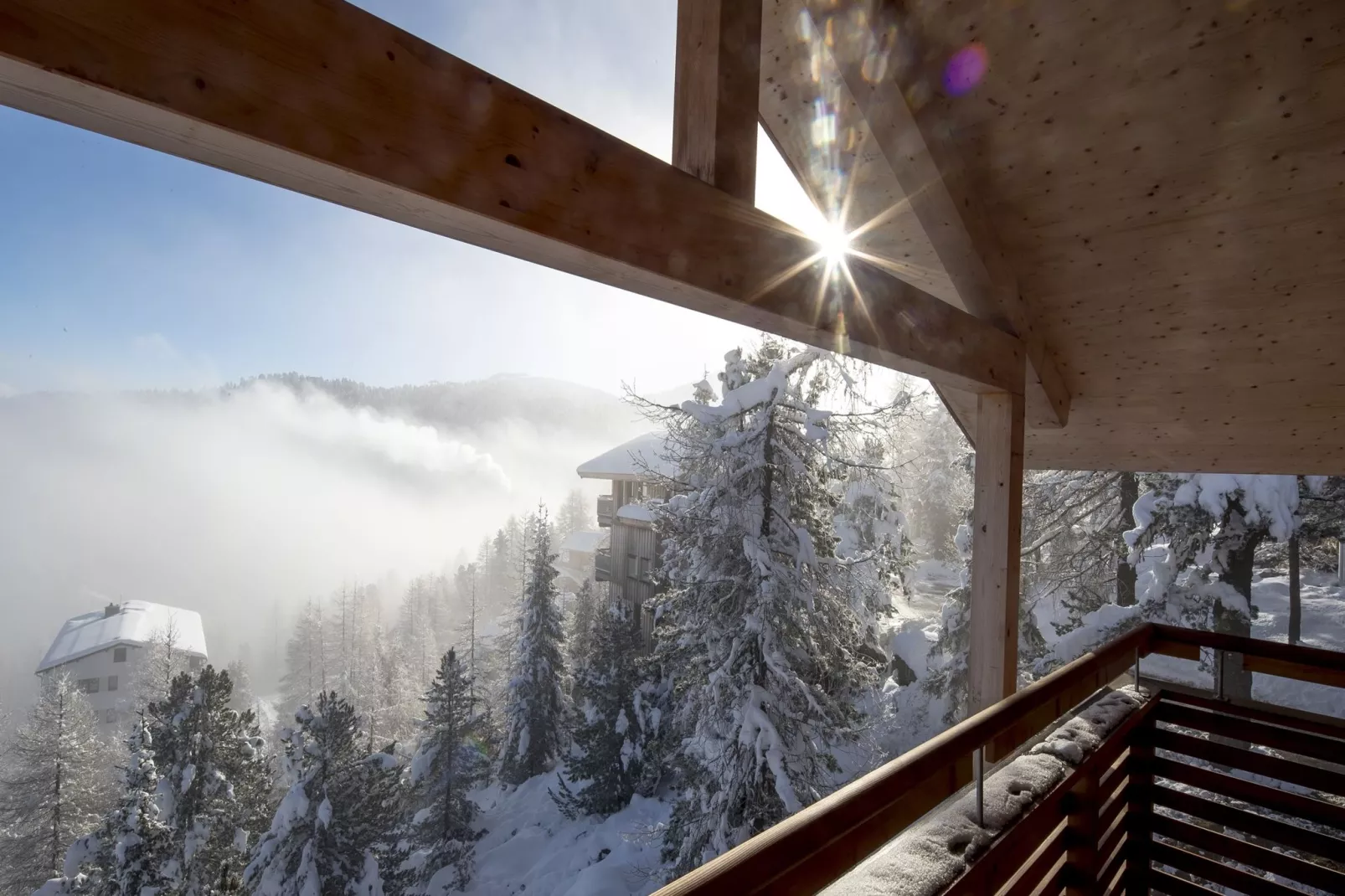 Alpenpark Turrach Chalets 2-Uitzicht winter