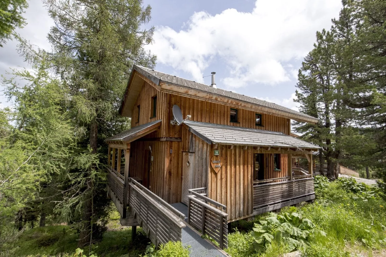 Alpenpark Turrach Chalets 3-Buitenkant zomer