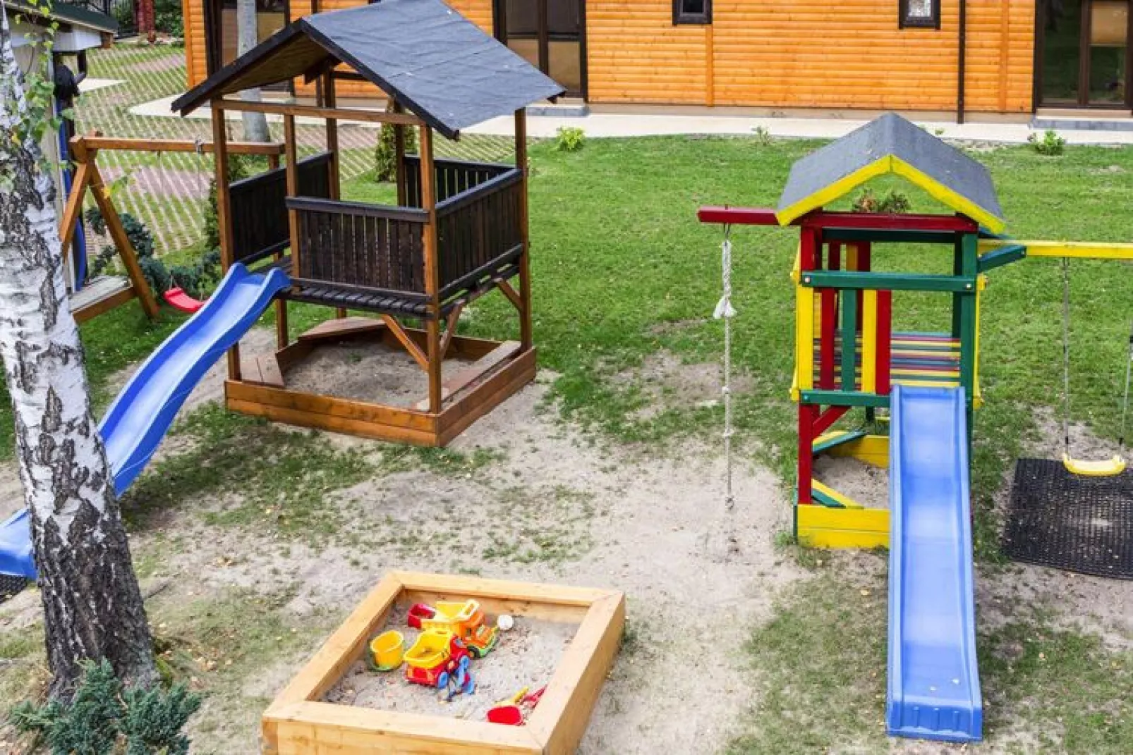 Holiday complex Pobierowo-Doppelhaus 4 i 2-Tuinen zomer