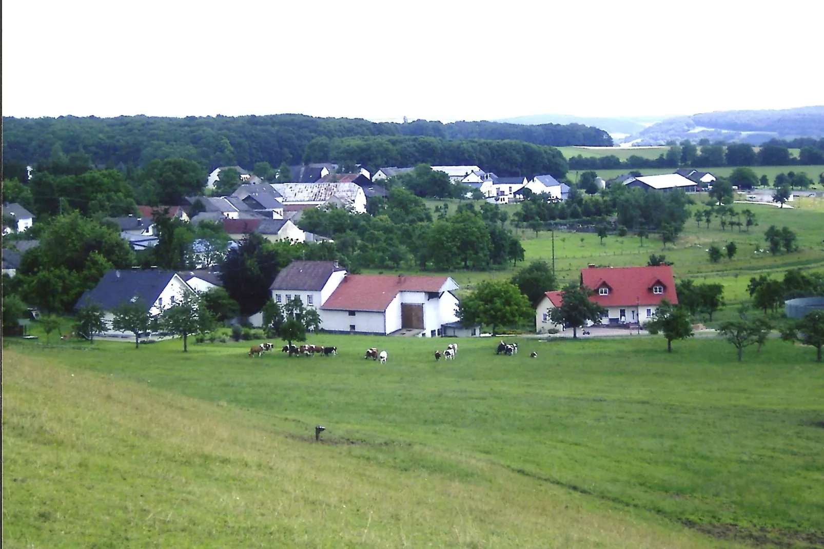 Am Schäferhof-Gebieden zomer 1km