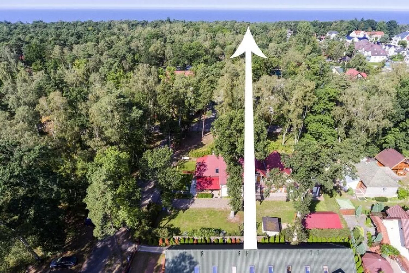 Holiday complex Pobierowo-Doppelhaus 4 i 2-Tuinen zomer