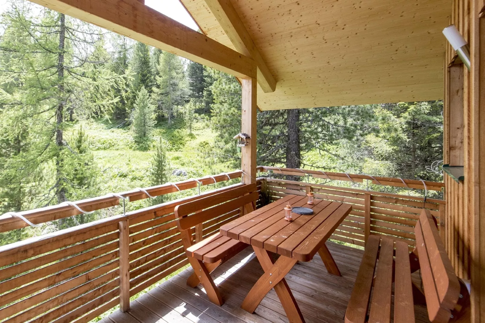 Alpenpark Turrach Chalets 3-Terrasbalkon