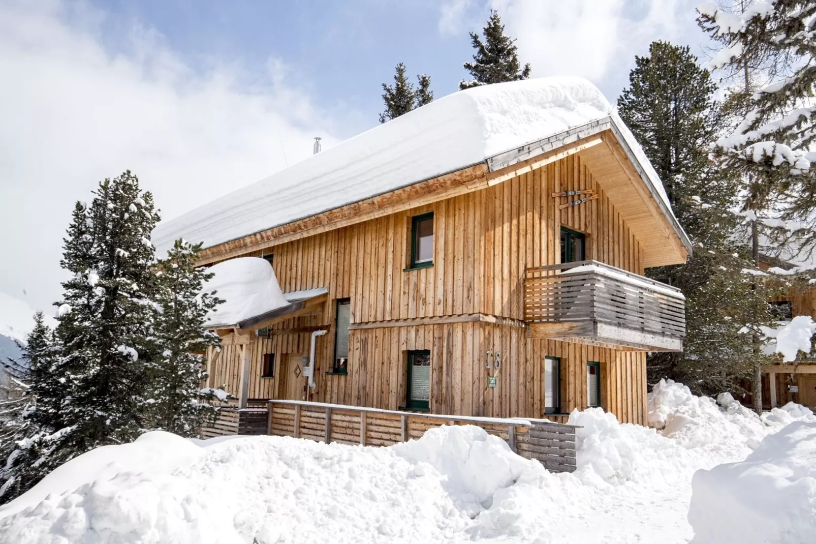 Alpenpark Turrach Chalets 4-Exterieur winter