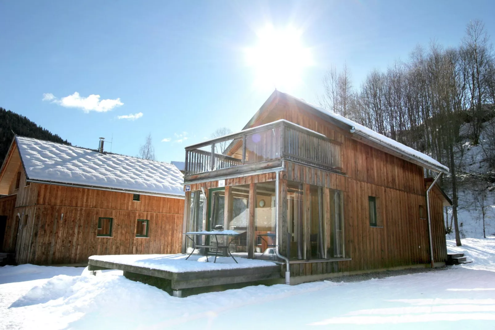 Chalet Kreischberg-Terrasbalkon