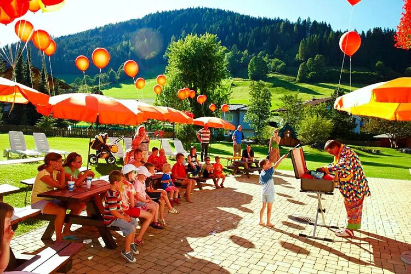 Ferienanlage Sonnberg-Tuinen zomer