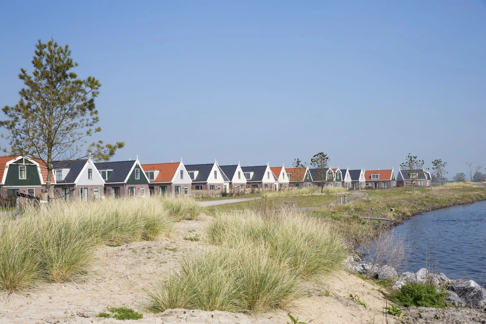 Resort Poort van Amsterdam 3-Gebieden zomer 1km