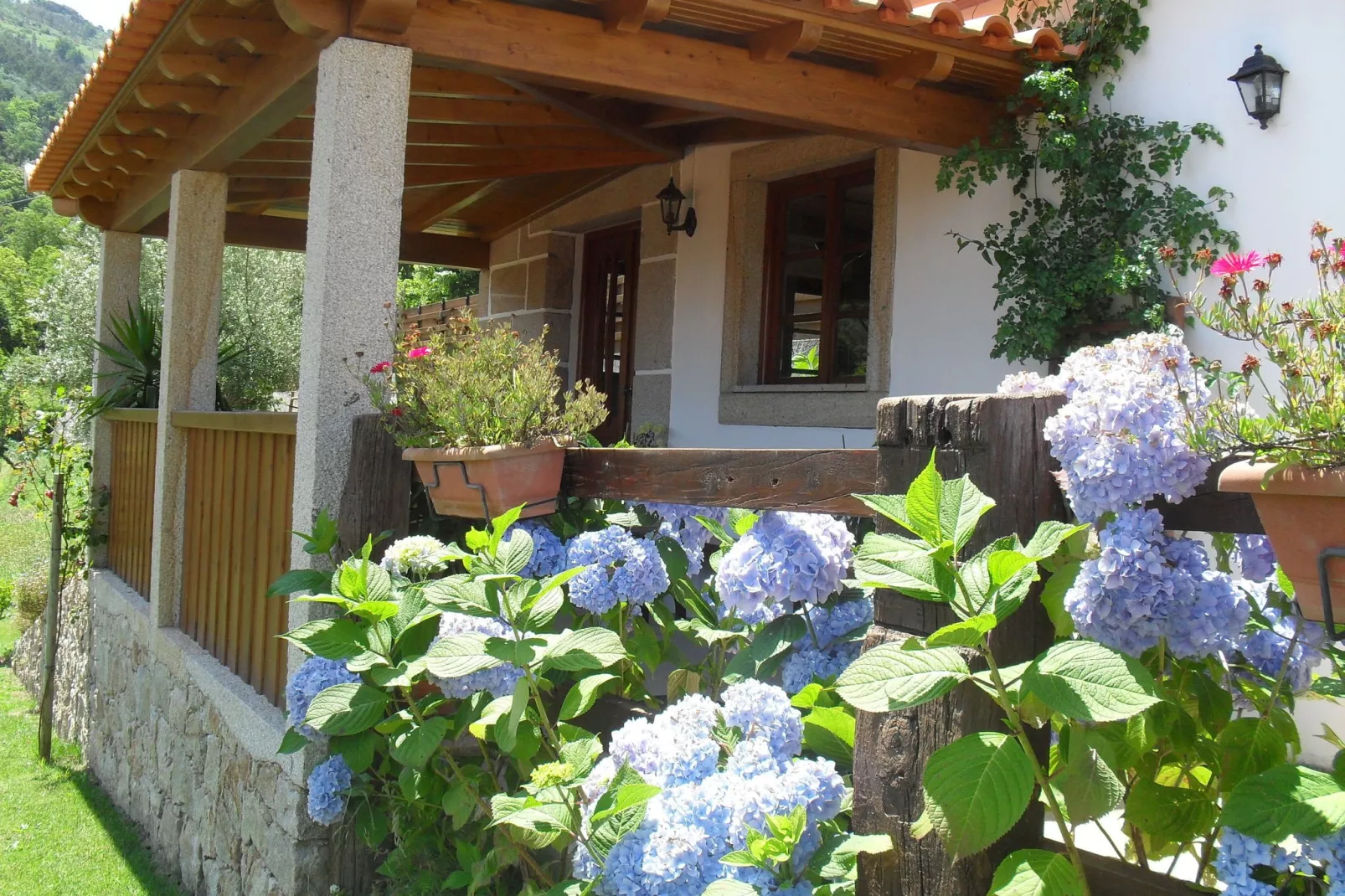 Casita da Lavandeira-Terrasbalkon