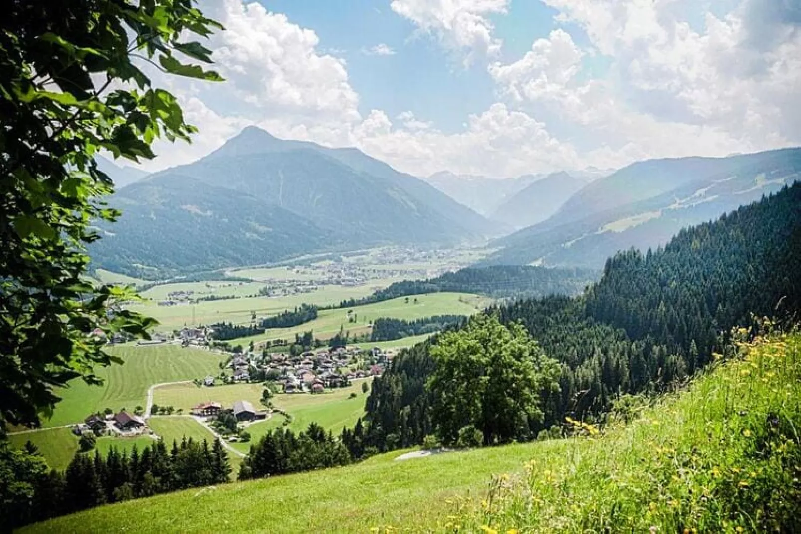 Ferienanlage Sonnberg-Uitzicht zomer