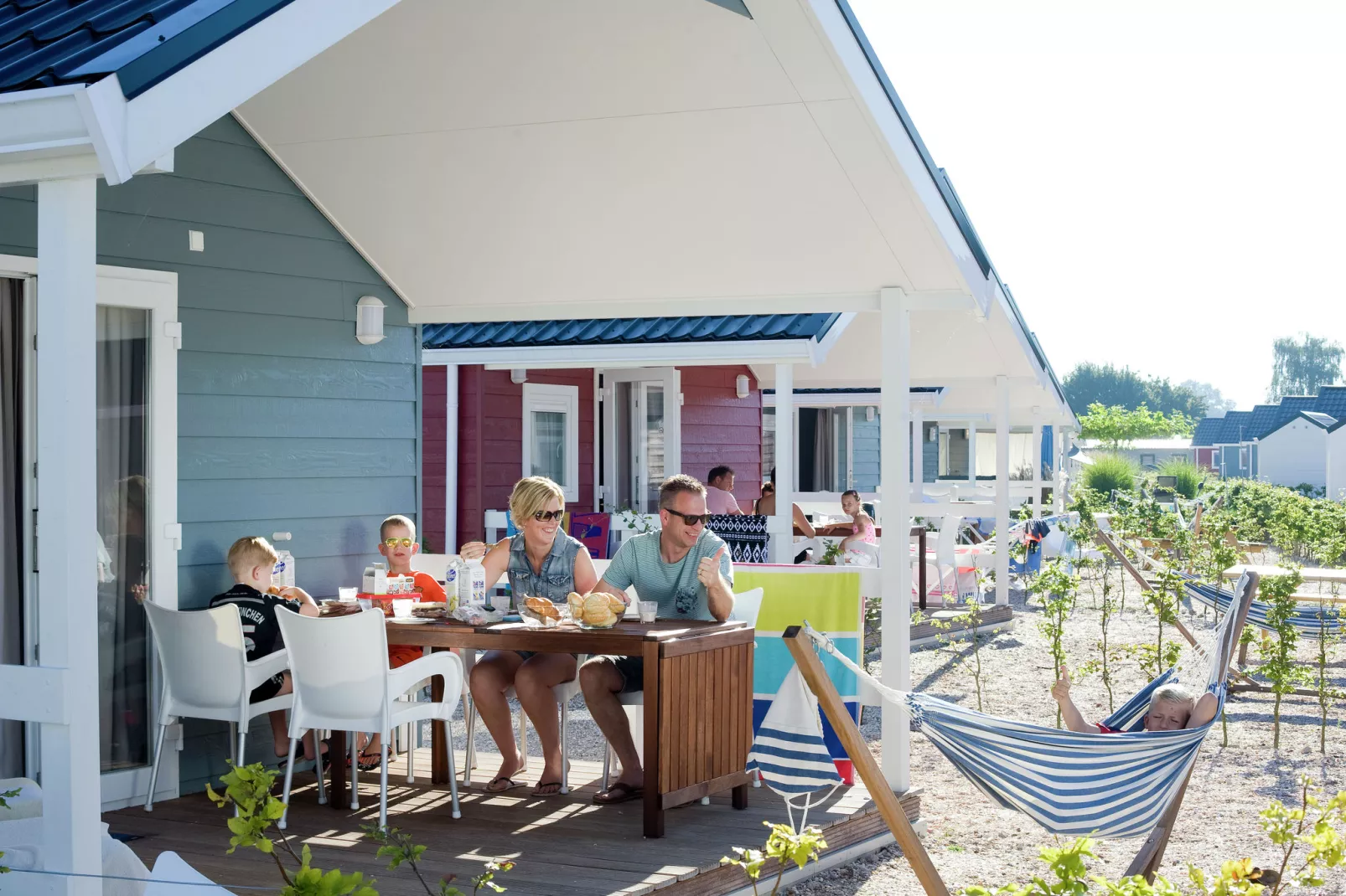 Vakantiepark Eiland van Maurik 2-Terrasbalkon