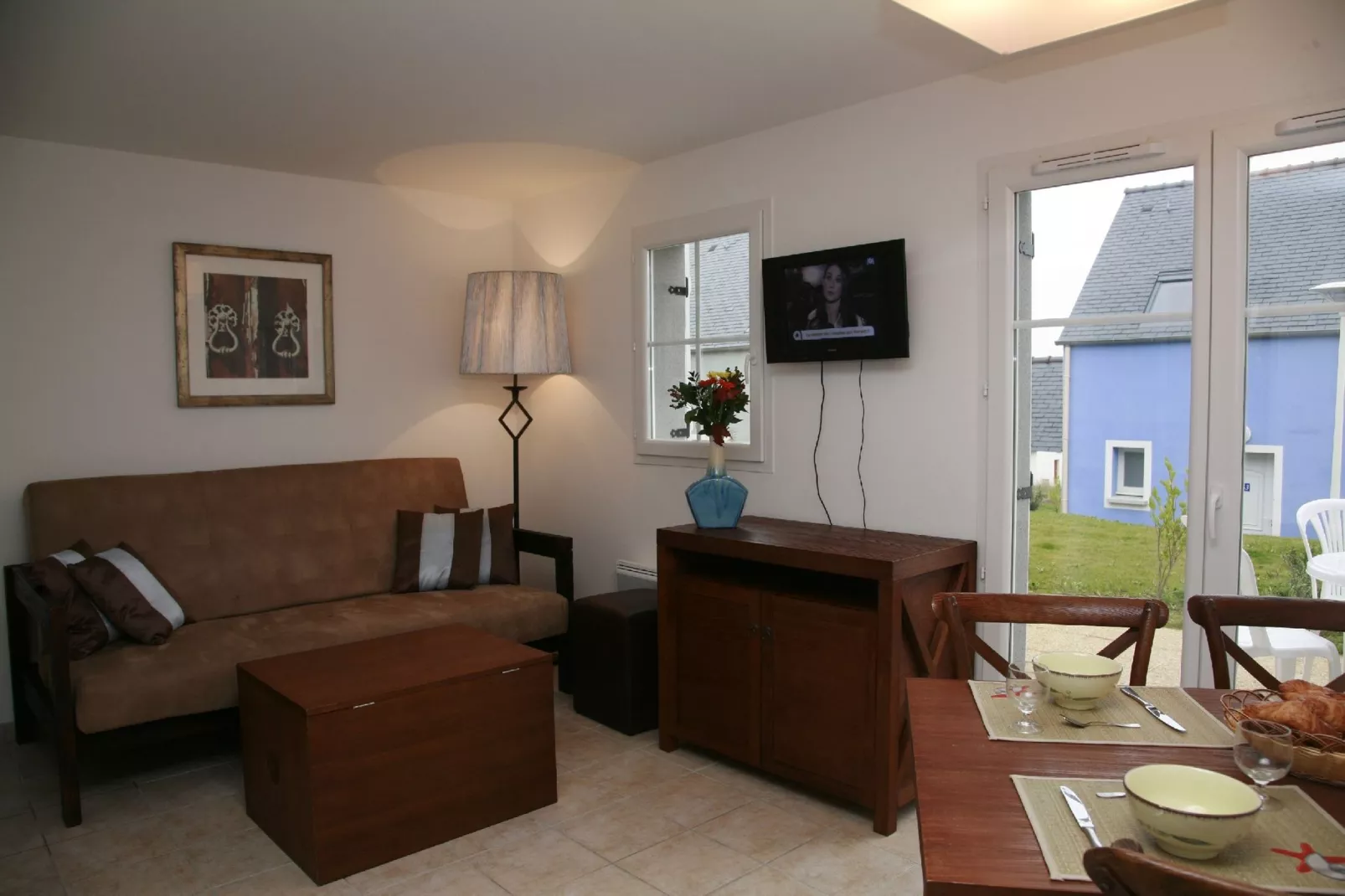 Residence les Terrasses de Pentrez 1-Woonkamer