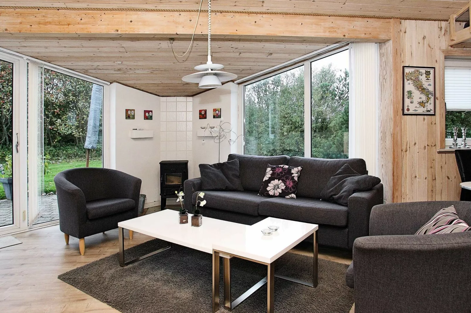 Luxe vakantiehuis in Vestervig met sauna-Binnen