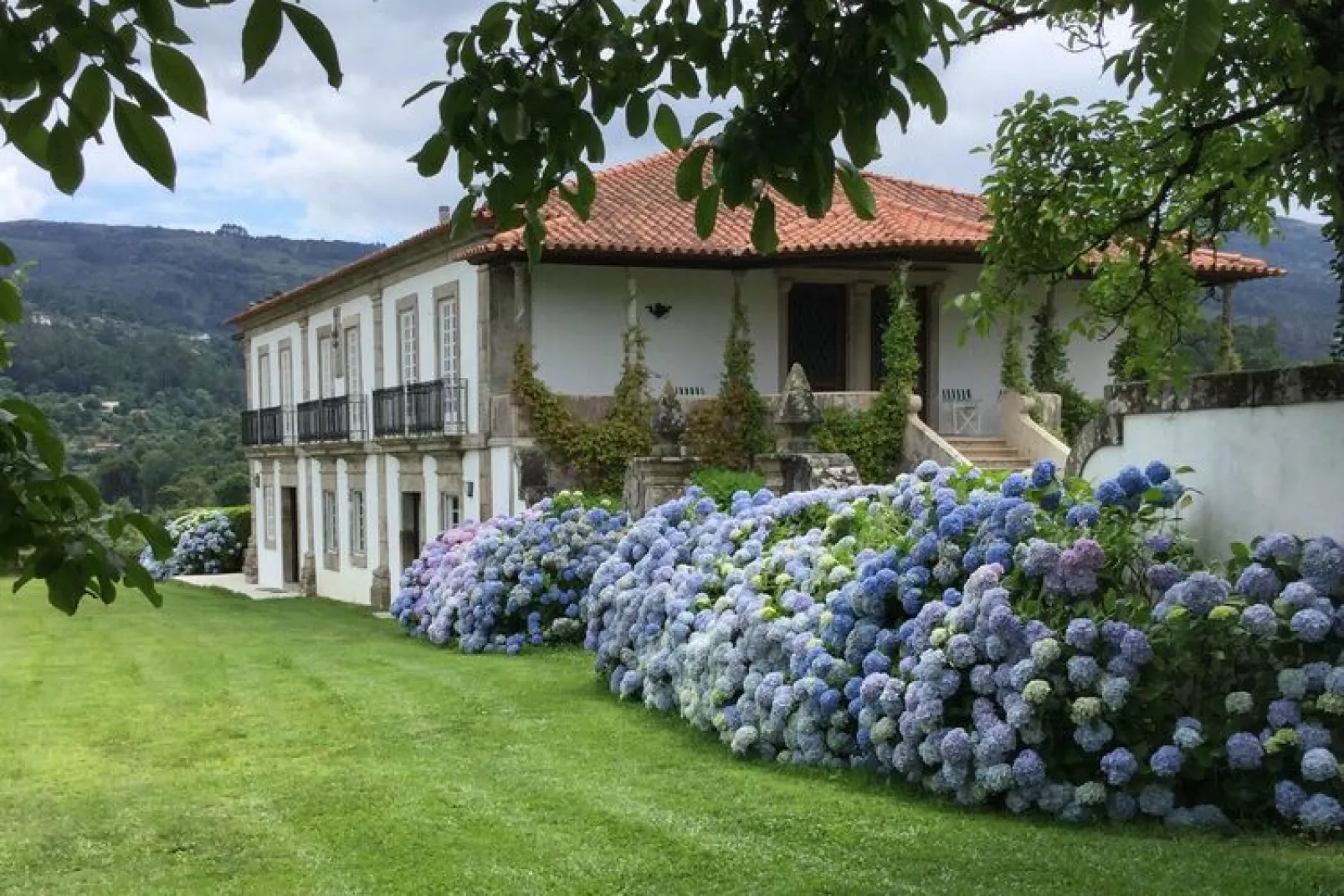 Casa do Tanque-Tuinen zomer