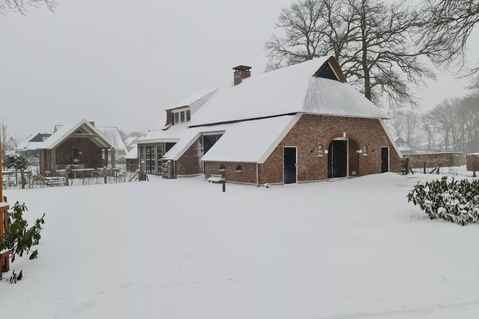 Erve Olde Sasbrink-Exterieur winter